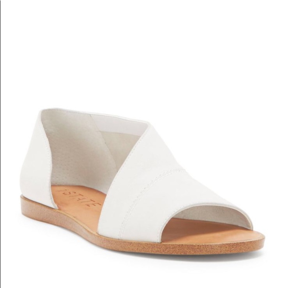 1. STATE Leather Sandals
